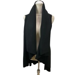 MOTH BSleeveless‎ Cardigan Duster Vest Women's Open Front Knit Sweater Shawl
